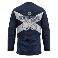 Custom Scotland Tartan Football Hockey Jersey Flag Style - Wonder Print Shop