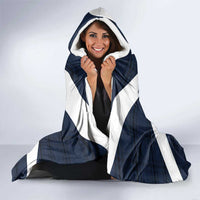 Custom Scotland Tartan Football Hooded Blanket Flag Style - Wonder Print Shop