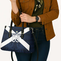 Custom Scotland Tartan Football Leather Bag Flag Style - Wonder Print Shop