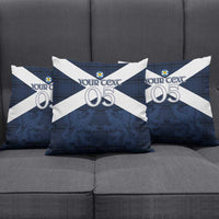 Custom Scotland Tartan Football Pillow Cover Flag Style - Wonder Print Shop