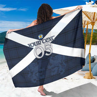 Custom Scotland Tartan Football Sarong Flag Style - Wonder Print Shop
