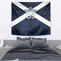 Custom Scotland Tartan Football Tapestry Flag Style - Wonder Print Shop