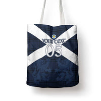 Custom Scotland Tartan Football Tote Bag Flag Style - Wonder Print Shop