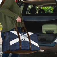 Custom Scotland Tartan Football Travel Bag Flag Style - Wonder Print Shop