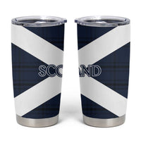 Scotland Tartan Football Tumbler Cup Flag Style - Wonder Print Shop