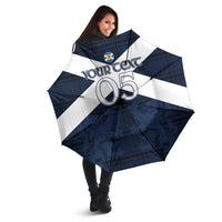 Custom Scotland Tartan Football Umbrella Flag Style - Wonder Print Shop