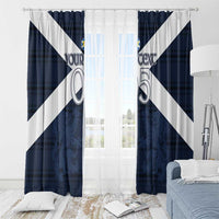 Custom Scotland Tartan Football Window Curtain Flag Style - Wonder Print Shop
