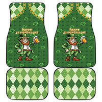 Happy St Patrick's Day Car Mats Leprechaun With Beer