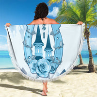 Kentucky Horse Racing Beach Blanket 151st Anniversary Blue Version LT05