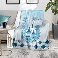 Kentucky Horse Racing Blanket 151st Anniversary Blue Version LT05