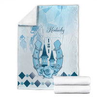 Kentucky Horse Racing Blanket 151st Anniversary Blue Version LT05