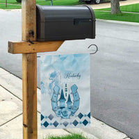 Kentucky Horse Racing Garden Flag 151st Anniversary Blue Version LT05