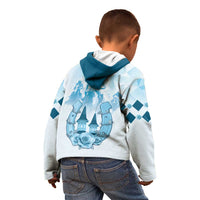 Kentucky Horse Racing Kid Hoodie 151st Anniversary Blue Version LT05