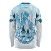 Kentucky Horse Racing Long Sleeve Shirt 151st Anniversary Blue Version LT05