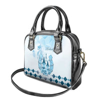 Kentucky Horse Racing Shoulder Handbag 151st Anniversary Blue Version LT05