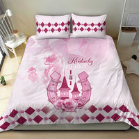 Kentucky Horse Racing Bedding Set 151st Anniversary Pink Version LT05