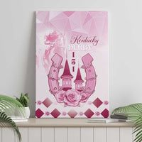 Kentucky Horse Racing Canvas Wall Art 151st Anniversary Pink Version LT05