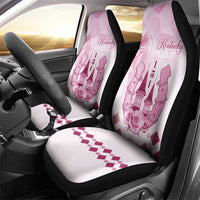 Kentucky Horse Racing Car Seat Cover 151st Anniversary Pink Version LT05