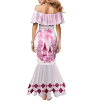 Kentucky Horse Racing Family Matching Mermaid Dress and Hawaiian Shirt 151st Anniversary Pink Version LT05