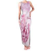 Kentucky Horse Racing Family Matching Tank Maxi Dress and Hawaiian Shirt 151st Anniversary Pink Version LT05