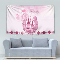 Kentucky Horse Racing Tapestry 151st Anniversary Pink Version LT05