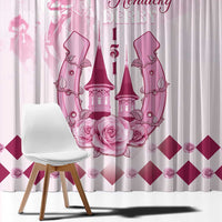 Kentucky Horse Racing Window Curtain 151st Anniversary Pink Version LT05