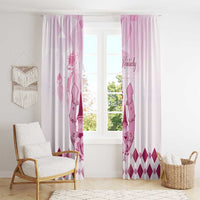 Kentucky Horse Racing Window Curtain 151st Anniversary Pink Version LT05