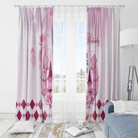 Kentucky Horse Racing Window Curtain 151st Anniversary Pink Version LT05