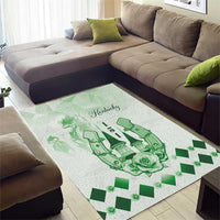 Kentucky Horse Racing Area Rug 151st Anniversary Green Version LT05