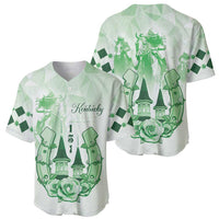 Kentucky Horse Racing Baseball Jersey 151st Anniversary Green Version LT05