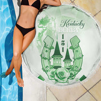 Kentucky Horse Racing Beach Blanket 151st Anniversary Green Version LT05