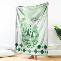 Kentucky Horse Racing Blanket 151st Anniversary Green Version LT05