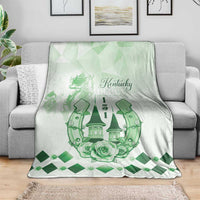 Kentucky Horse Racing Blanket 151st Anniversary Green Version LT05