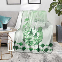 Kentucky Horse Racing Blanket 151st Anniversary Green Version LT05