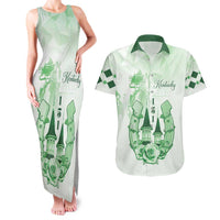 Kentucky Horse Racing Couples Matching Tank Maxi Dress and Hawaiian Shirt 151st Anniversary Green Version LT05