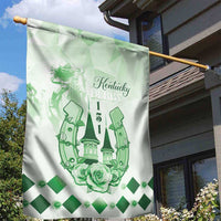 Kentucky Horse Racing Garden Flag 151st Anniversary Green Version LT05