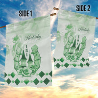 Kentucky Horse Racing Garden Flag 151st Anniversary Green Version LT05