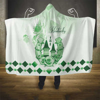 Kentucky Horse Racing Hooded Blanket 151st Anniversary Green Version LT05