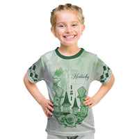 Kentucky Horse Racing Kid T Shirt 151st Anniversary Green Version LT05