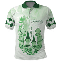 Kentucky Horse Racing Polo Shirt 151st Anniversary Green Version LT05
