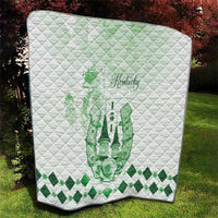 Kentucky Horse Racing Quilt 151st Anniversary Green Version LT05