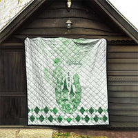 Kentucky Horse Racing Quilt 151st Anniversary Green Version LT05