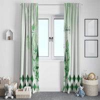 Kentucky Horse Racing Window Curtain 151st Anniversary Green Version LT05