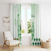 Kentucky Horse Racing Window Curtain 151st Anniversary Green Version LT05