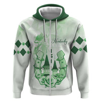 Kentucky Horse Racing Zip Hoodie 151st Anniversary Green Version LT05