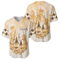 Kentucky Horse Racing Baseball Jersey 151st Anniversary Beige Version LT05