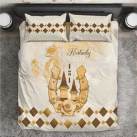 Kentucky Horse Racing Bedding Set 151st Anniversary Beige Version LT05