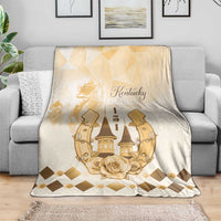 Kentucky Horse Racing Blanket 151st Anniversary Beige Version LT05