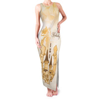 Kentucky Horse Racing Family Matching Tank Maxi Dress and Hawaiian Shirt 151st Anniversary Beige Version LT05