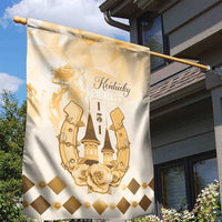 Kentucky Horse Racing Garden Flag 151st Anniversary Beige Version LT05